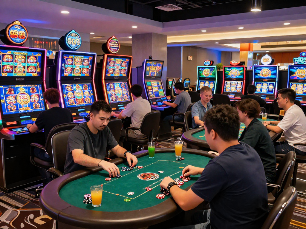 Pengalaman bermain slot88 di kasino online yang penuh warna dengan banyak permainan.