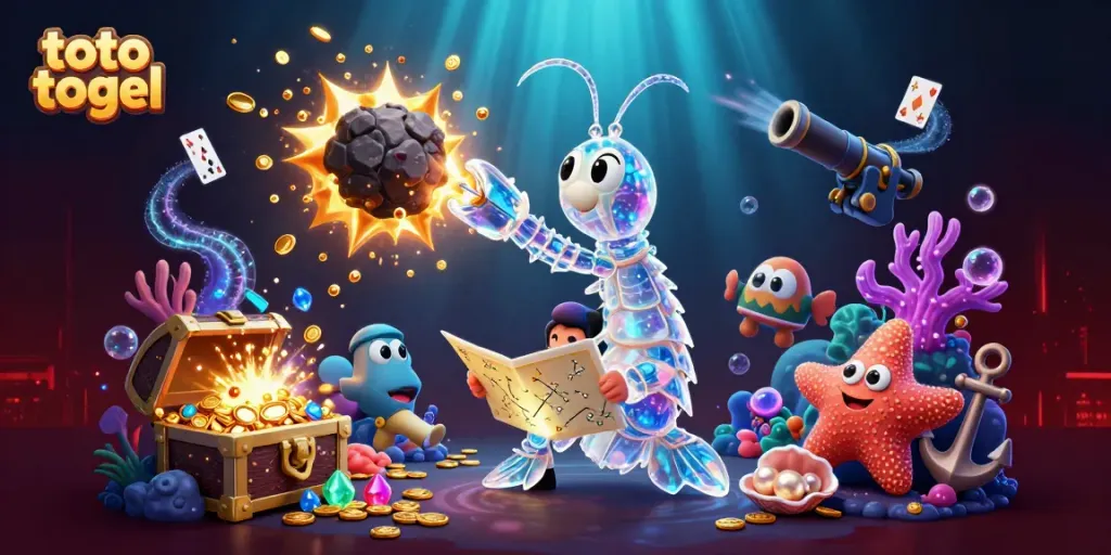 Experience thrilling gaming adventures with toto togel, featuring colorful gems and coins in action.
