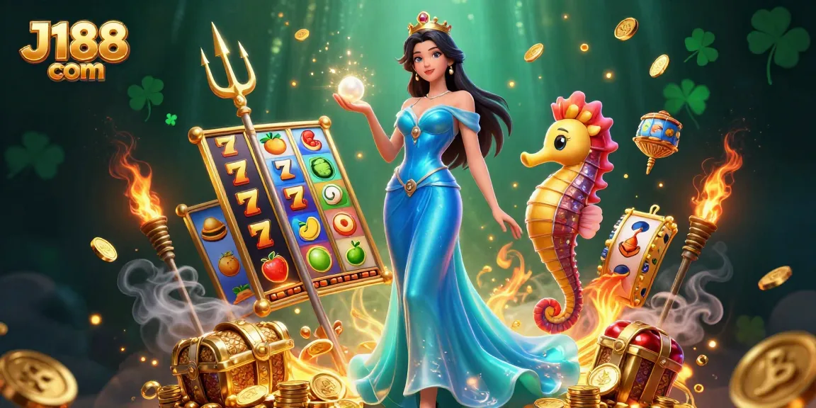 Experience thrilling wins at J188 com with vibrant slot games and dazzling treasure elements.