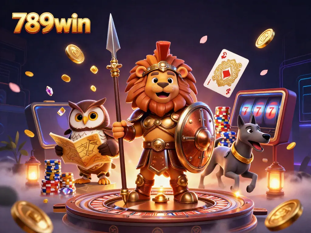 Experience thrilling games with 789win, featuring dynamic casino elements, exciting characters, and rich visuals.