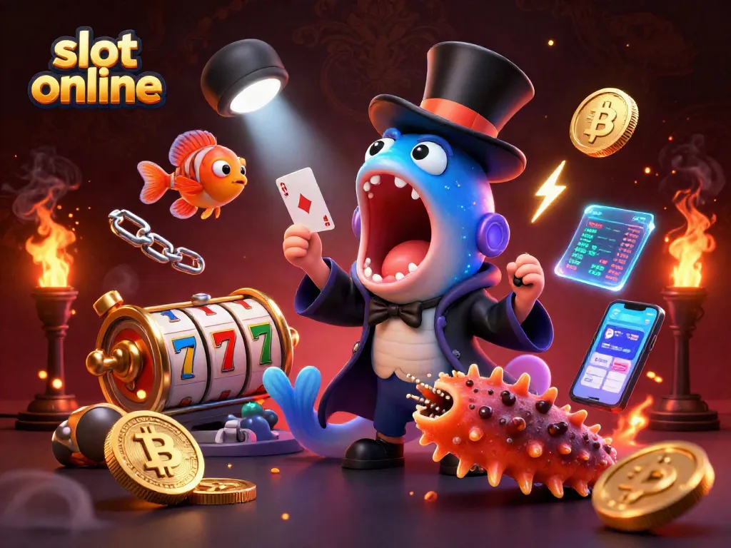 Spin the reels of slot online with a magical deep-sea theme featuring a captivating 3D illustration.