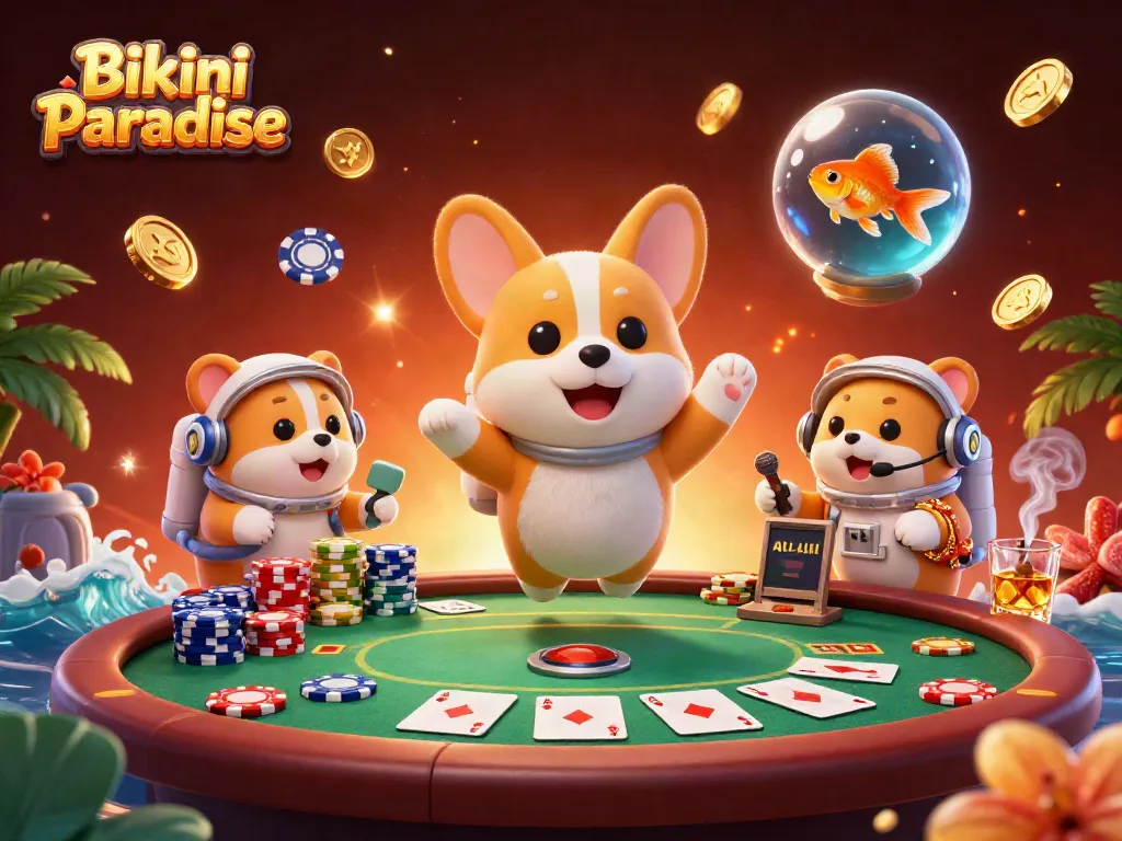 เล่นเกมสล็อตใน Bikini Paradise กับสัตว์ตัวละครหลากหลายและบรรยากาศคาสิโนเต็มไปด้วยความสนุกสนาน