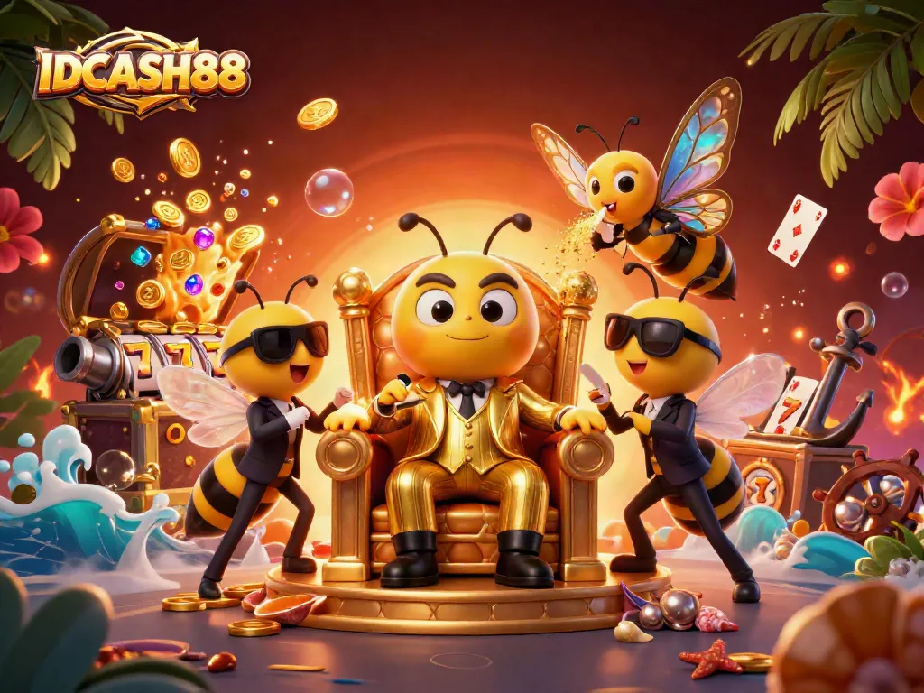 Experience immersive gameplay at IDCASH88 with thrilling casino elements and vibrant characters.