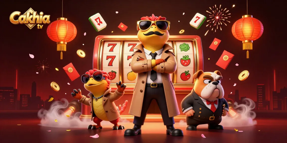 Cakhia tv showcases raptors in disguise trying to enter a luxurious casino with slot machines and festive elements.