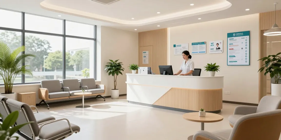Catastrophic health plans explained in a modern healthcare facility setting, highlighting superior medical services and compassionate patient care.