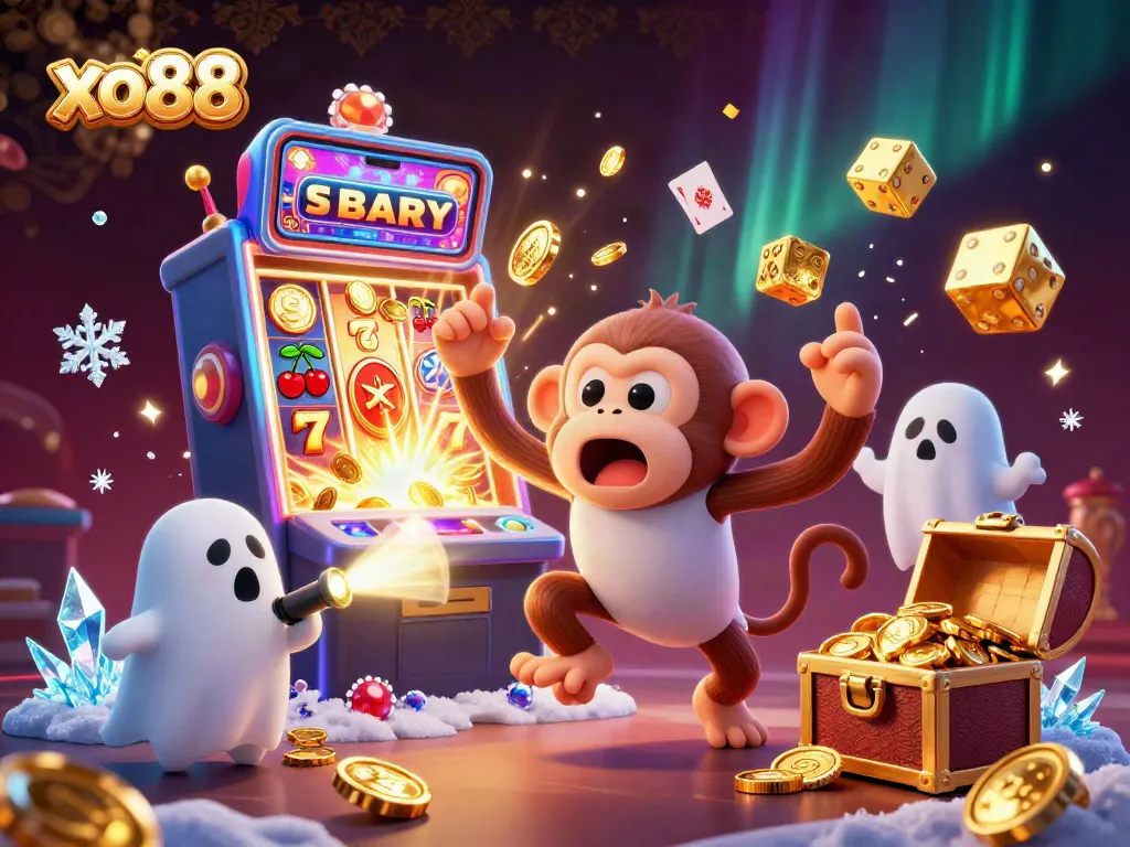 Experience the exhilarating jackpot action of xo88 with vibrant 3D casino characters and golden treasures!