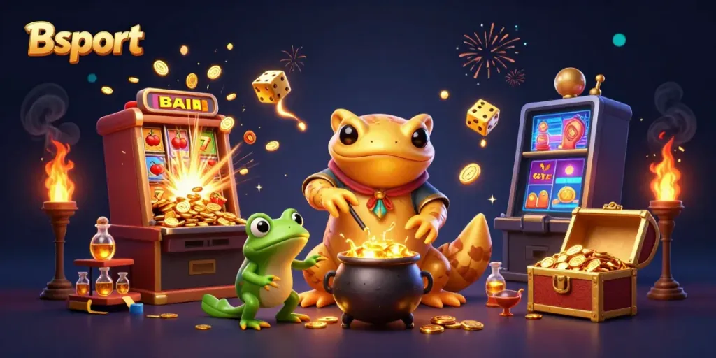 Bsport offers thrilling casino experiences with engaging alchemical characters and dynamic gaming elements.