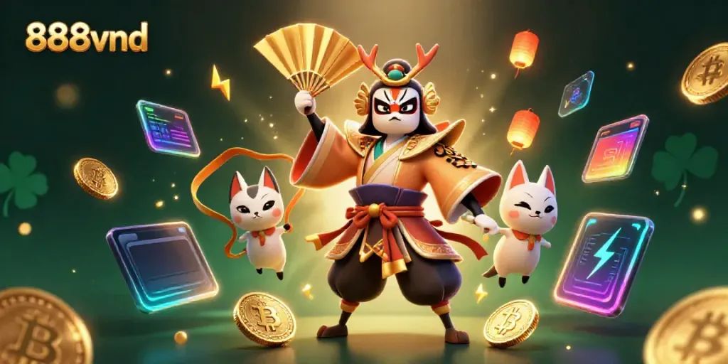 Engage in thrilling gameplay at 888vnd, where vibrant characters and digital currencies combine in a unique casino experience.