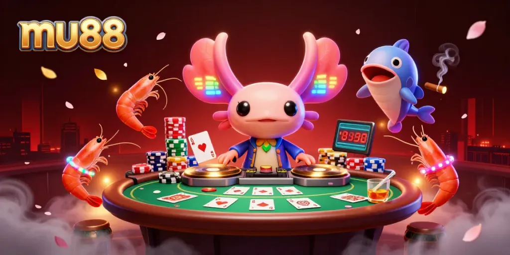 Experience the vibrant mu88 casino scene with dynamic characters and rich gameplay elements.