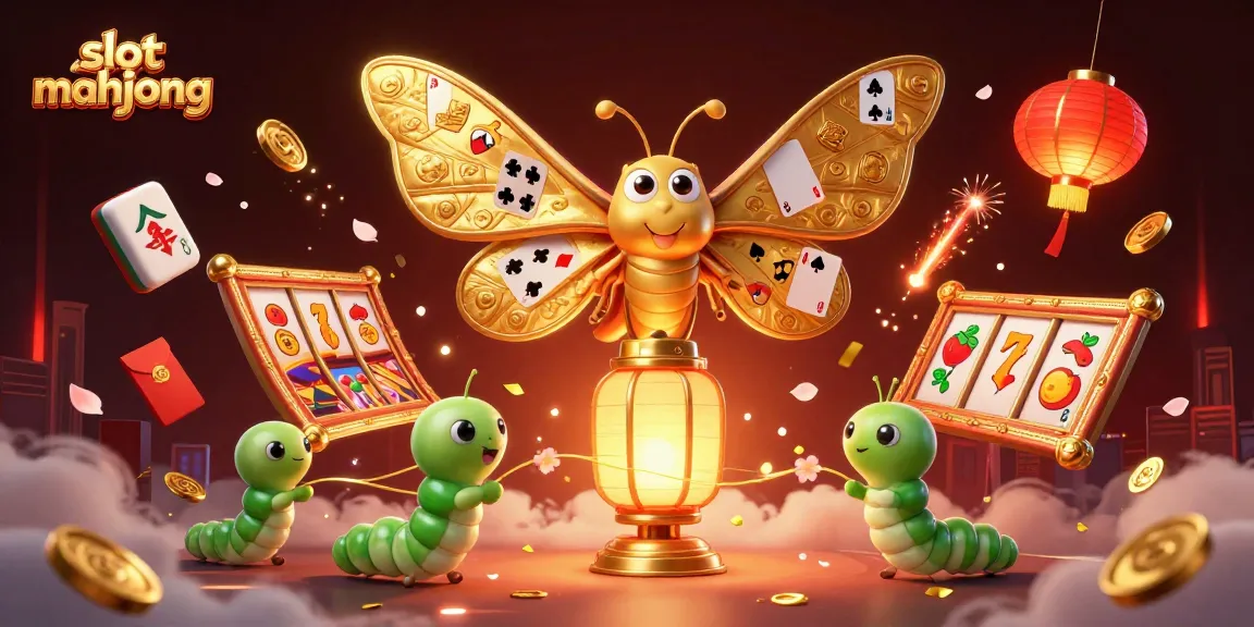Experience slot mahjong with intricate designs and vibrant casino-themed details in this captivating illustration.