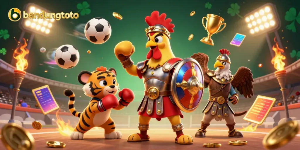 Experience excitement at bandungtoto with epic gambling action in a vibrant colosseum setting.
