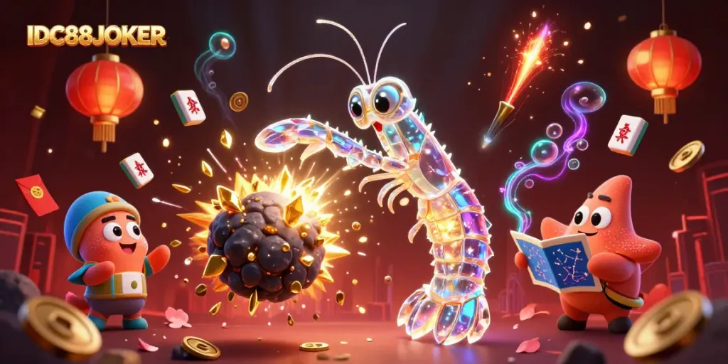 Win big with IDC88JOKER's unique gaming experience featuring vibrant 3D illustrations.