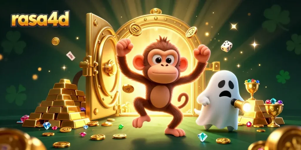 Rasa4d menciptakan keseruan di kasino dengan karakter hantu yang menggemparkan dan kekayaan berkilau.