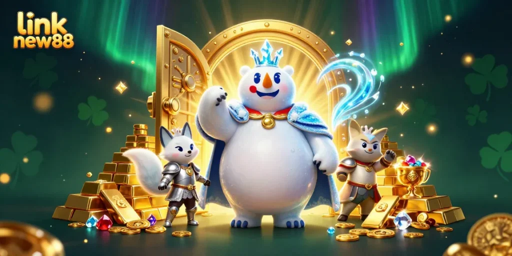 Experience the thrill of online gaming with the link new88 featuring dynamic casino elements and vivid characters.